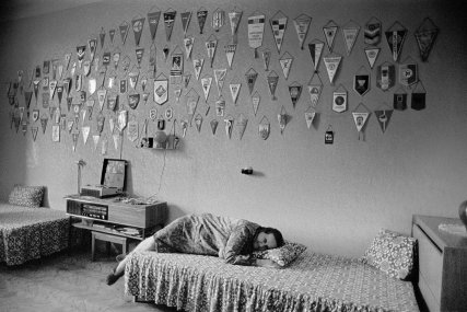 Lidé, doma. Praha, 70.léta.